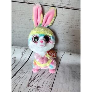 Ty Beanie Boos 6” LOLLIPOP Easter Bunny Plush Stuffed Animal NWT